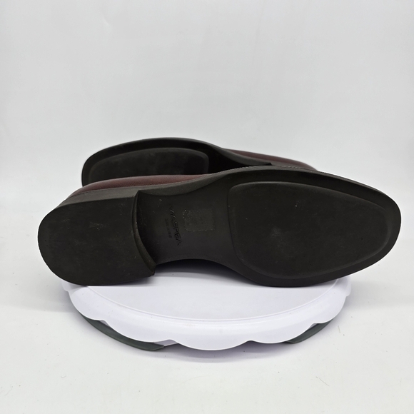 Via Spiga Dress Shoe Men's 11 Loafers Slip On Brown Made In Italy - Picture 6 of 10